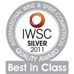Silver Medal IWSC (Best in Class) IWSC